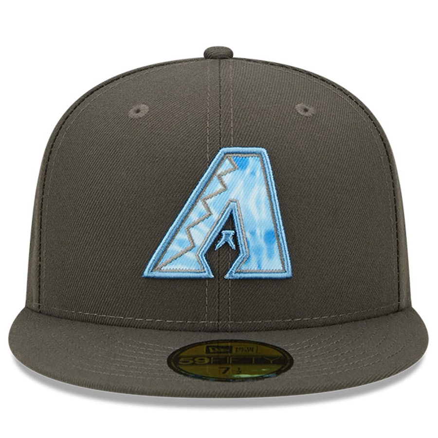 New Era Arizona Diamondbacks Graphite 2022 Father's Day On-Field 59FIFTY Fitted Hat