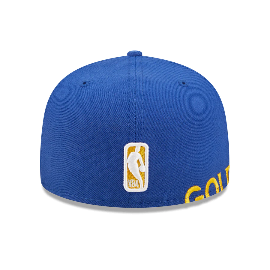 New Era Golden State Warriors Royal Side Split 59FIFTY Fitted Hat