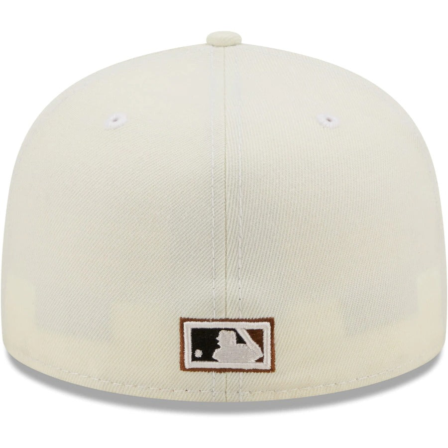 New Era Chicago Cubs Cream 1908 World Series Chrome Alternate Undervisor 59FIFTY Fitted Hat