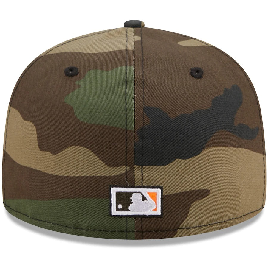 New Era Chicago Cubs Camo 1990 MLB All-Star Game Flame Undervisor 59FIFTY Fitted Hat