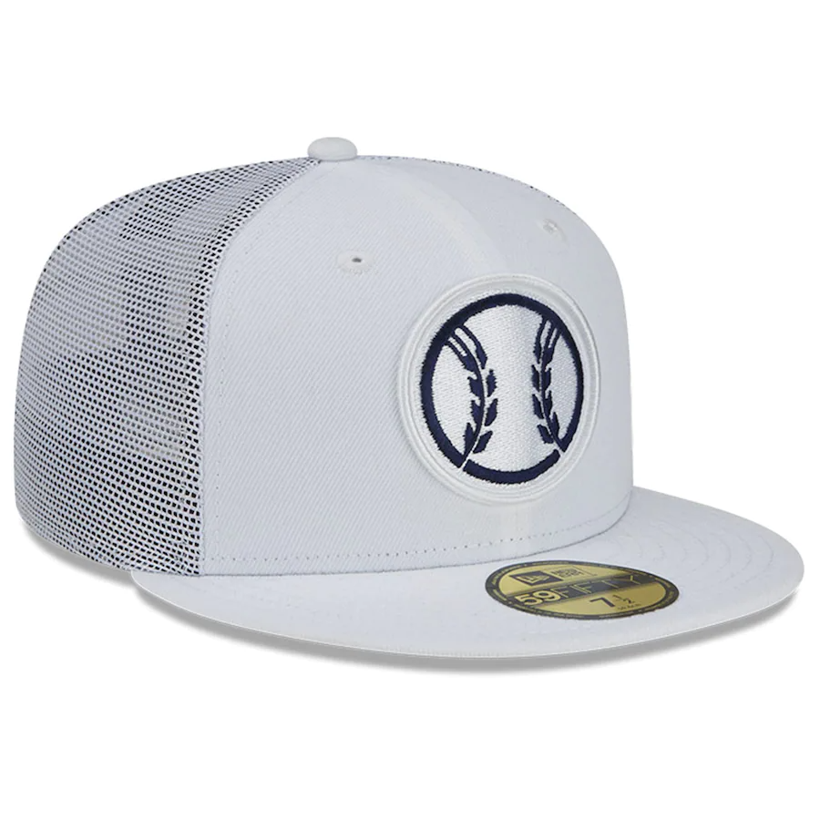 New Era Milwaukee Brewers White 2022 Batting Practice 59FIFTY Fitted Hat