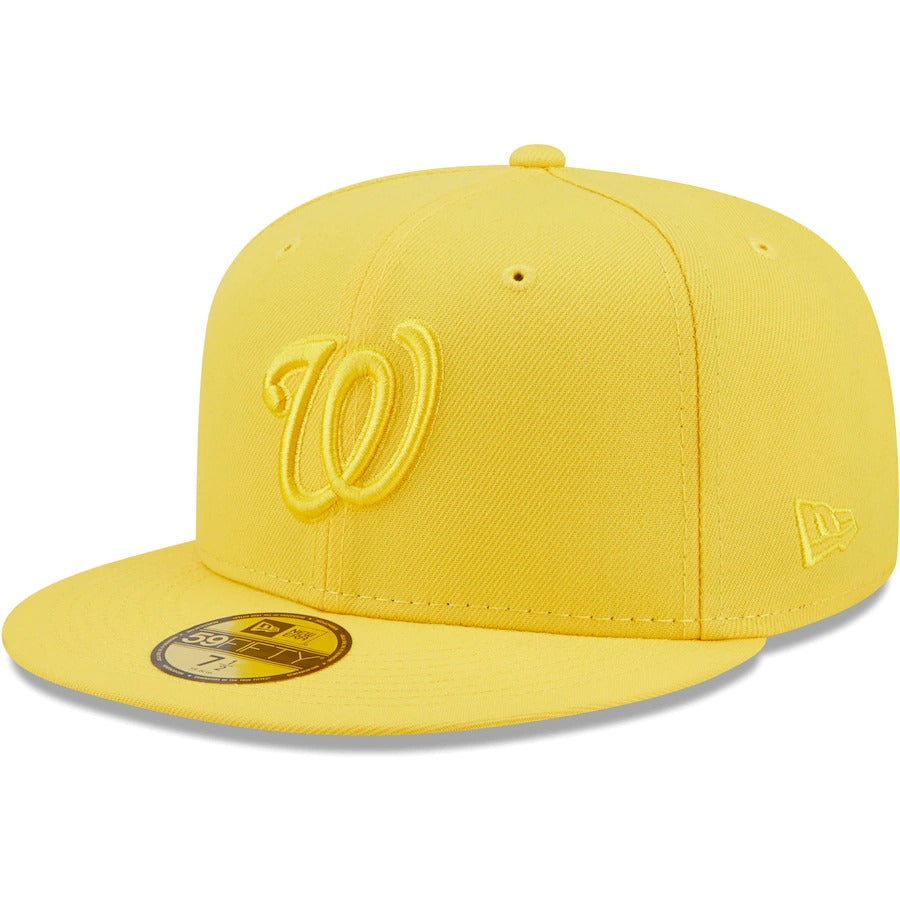 New Era Washington Nationals Yellow Icon Color Pack 59FIFTY Fitted Hat