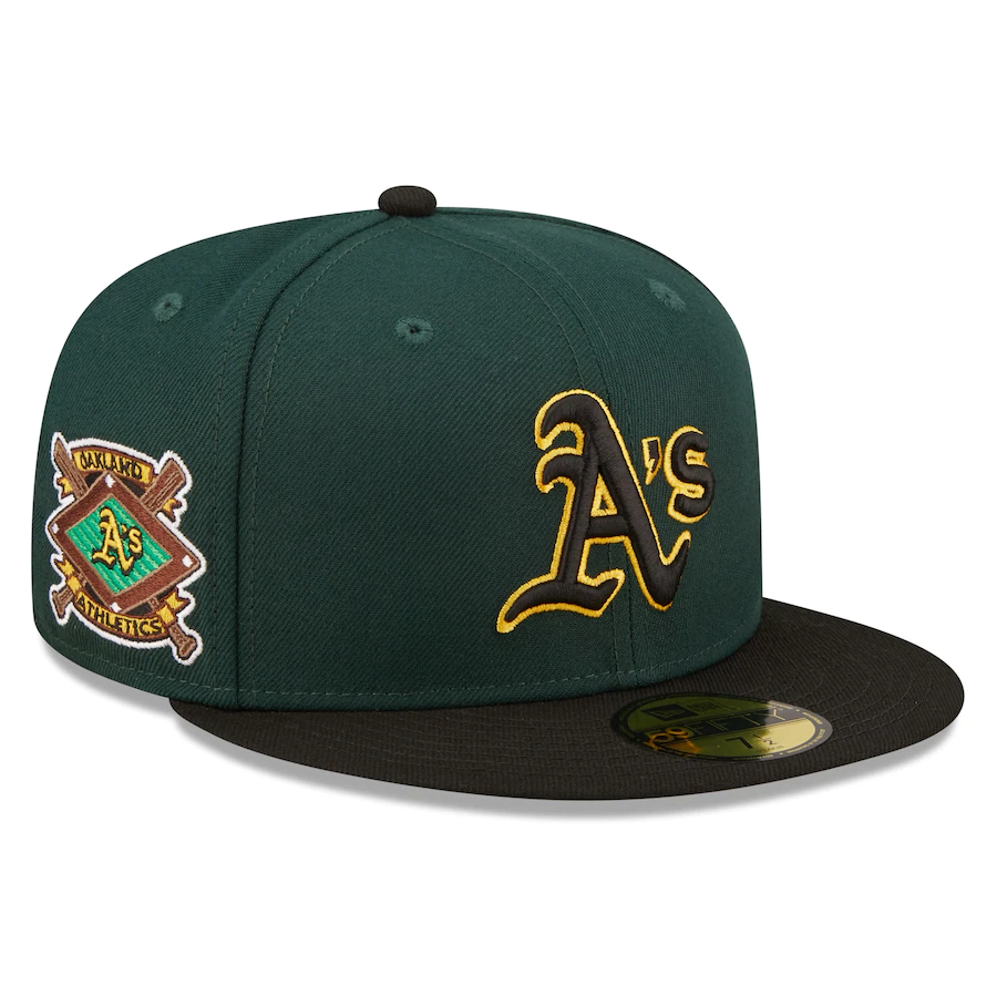 New Era Oakland Athletics Green Team AKA 59FIFTY Fitted Hat