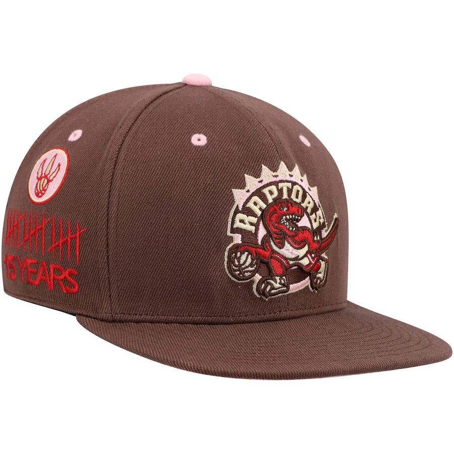 Youth Black/Red Toronto Raptors Santa Cruz Tie-Dye - Snapback Hat