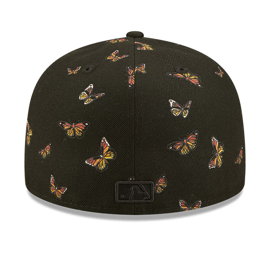 New Era Pittsburgh Pirates Black Flutter 59FIFTY Fitted Hat