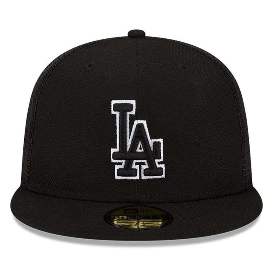 New Era Los Angeles Dodgers Black 2022 Batting Practice 59FIFTY Fitted Hat