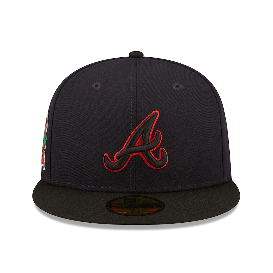 New Era Atlanta Braves Navy Team AKA 59FIFTY Fitted Hat