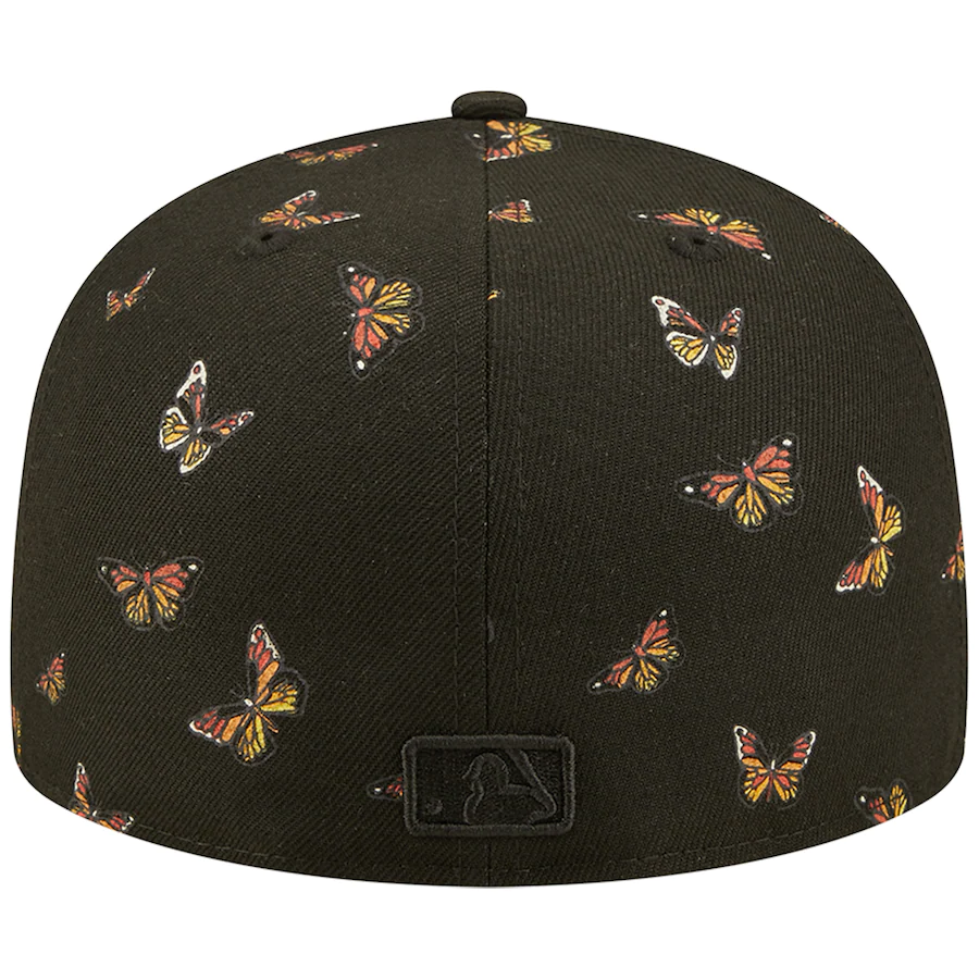 New Era New York Mets Black Flutter 59FIFTY Fitted Hat