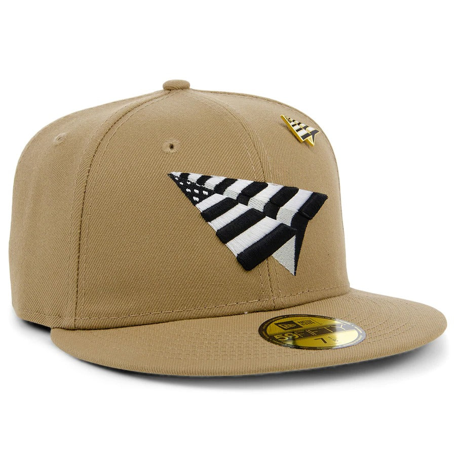 New Era x Paper Planes Logo Khaki 59FIFTY Fitted Hat