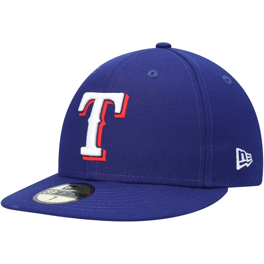 New Era Texas Rangers Royal 9/11 Memorial Side Patch 59FIFTY Fitted Hat