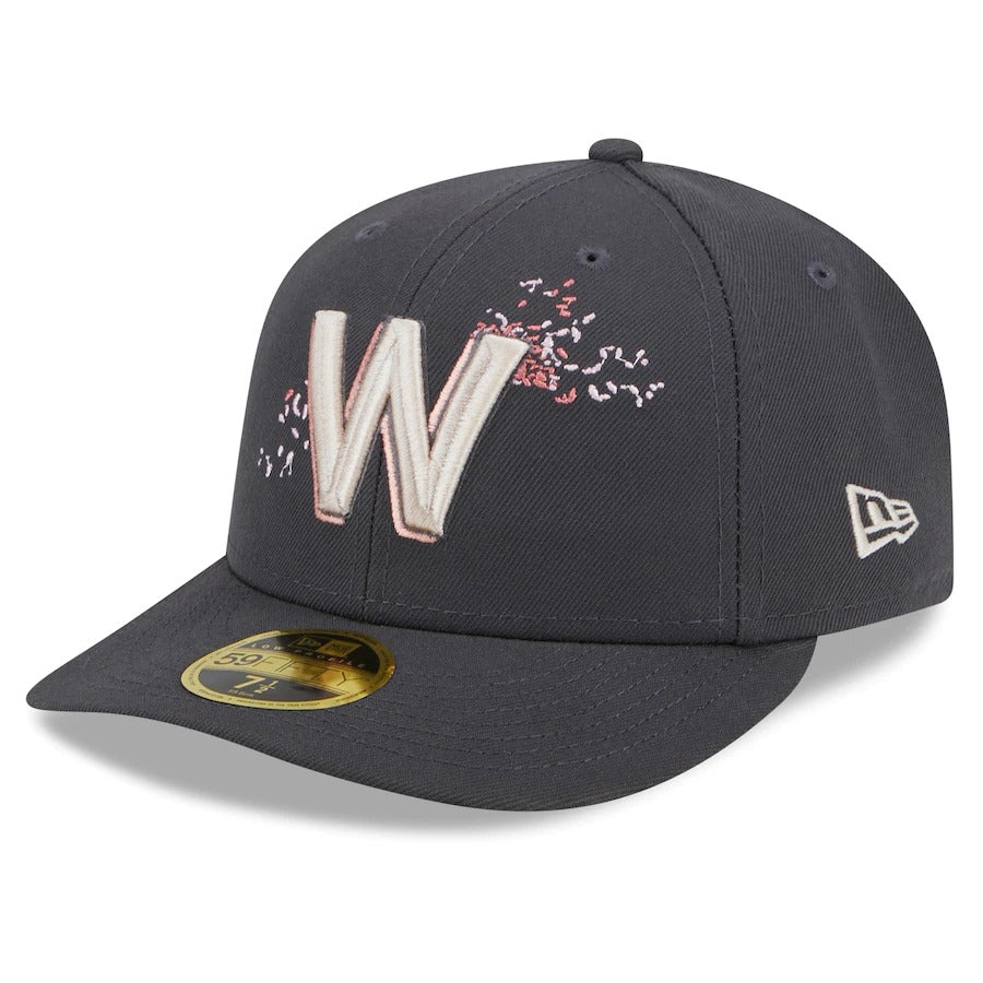 New Era Washington Nationals Graphite 2022 City Connect Low Profile 59FIFTY Fitted Hat