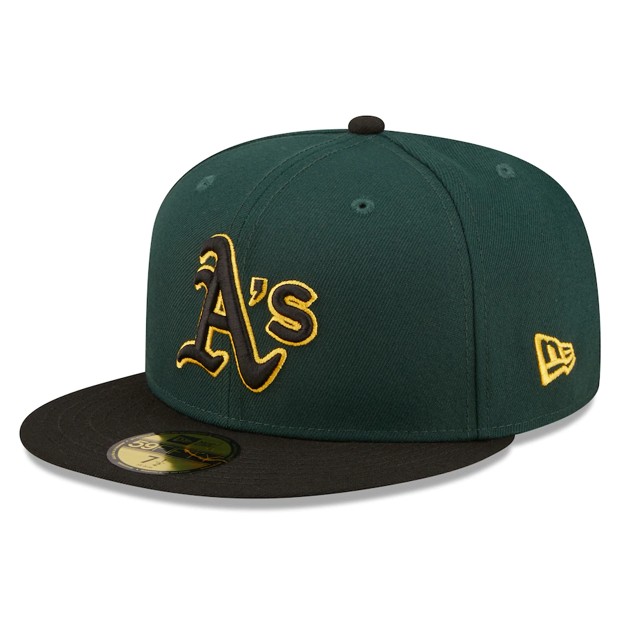 New Era Oakland Athletics Green Team AKA 59FIFTY Fitted Hat