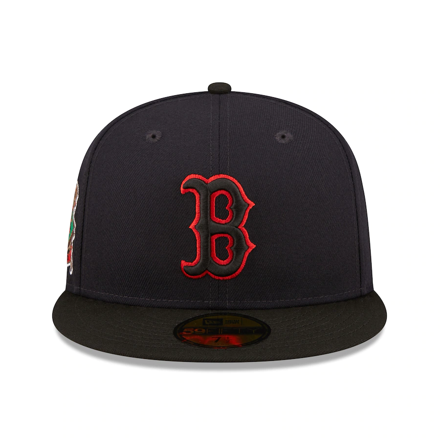 New Era Boston Red Sox Navy Team AKA 59FIFTY Fitted Hat