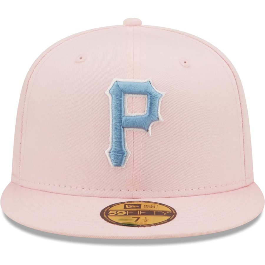 New Era Pittsburgh Pirates Pink/Sky Blue 76th World Series Undervisor 59FIFTY Fitted Hat