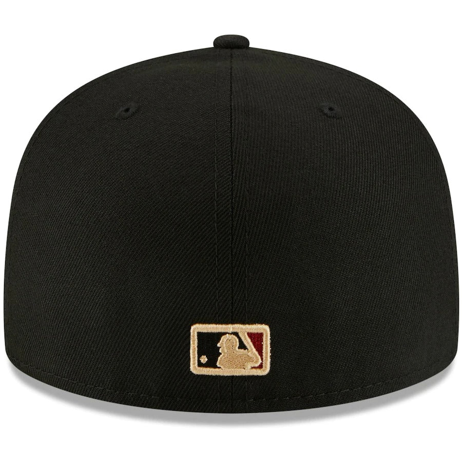 New Era Black Arizona Diamondbacks Local II 59FIFTY Fitted Hat