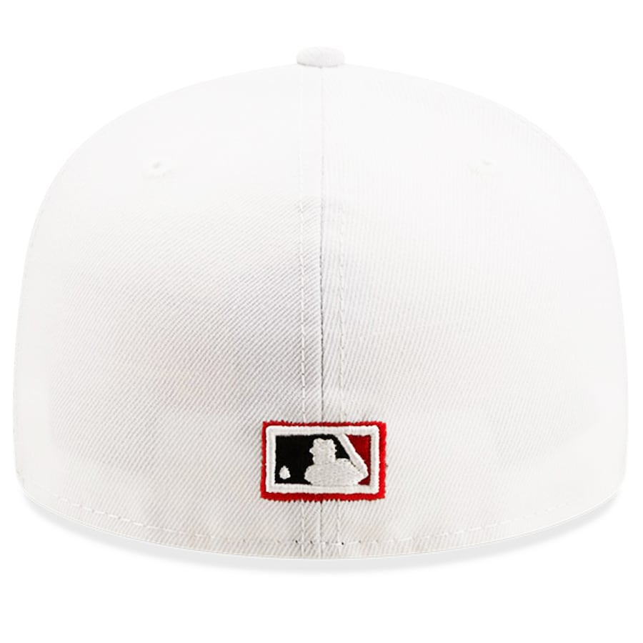 New Era Cincinnati Reds White 2015 MLB All-Star Game Patch Red Undervisor 59FIFTY Fitted Hat