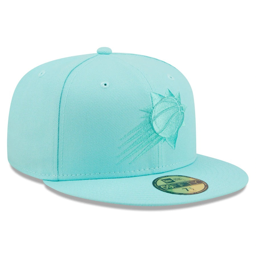 New Era Phoenix Suns New Era Color Pack 59FIFTY Fitted Hat - Turquoise