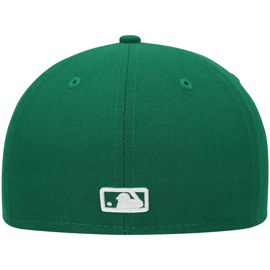 New Era Kansas City Royals Kelly Green Logo White 59FIFTY Fitted Hat