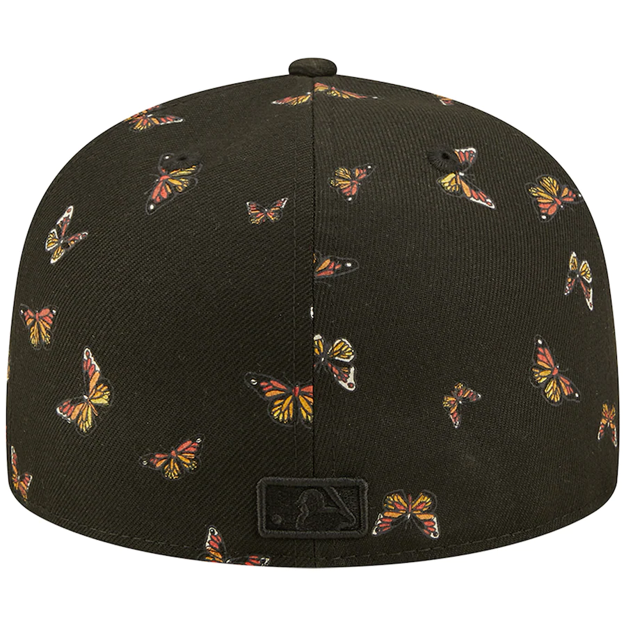 New Era Minnesota Twins Black Flutter 59FIFTY Fitted Hat