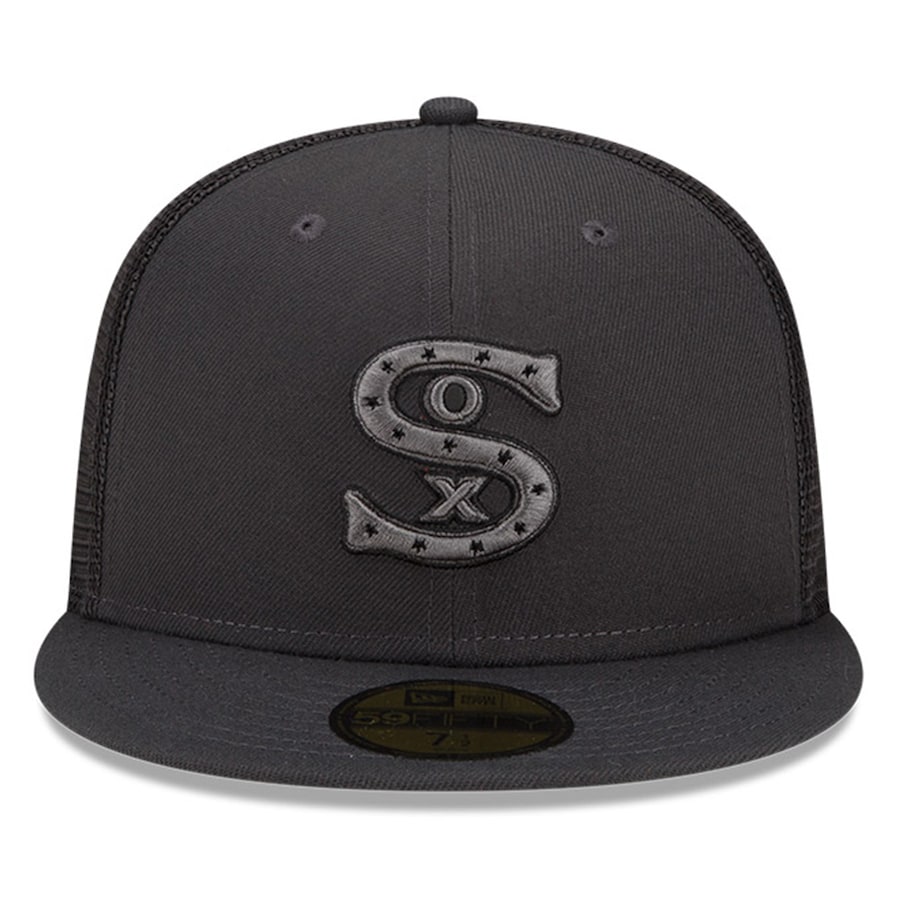 New Era Chicago White Sox Graphite 2022 Batting Practice 59FIFTY Fitted Hat