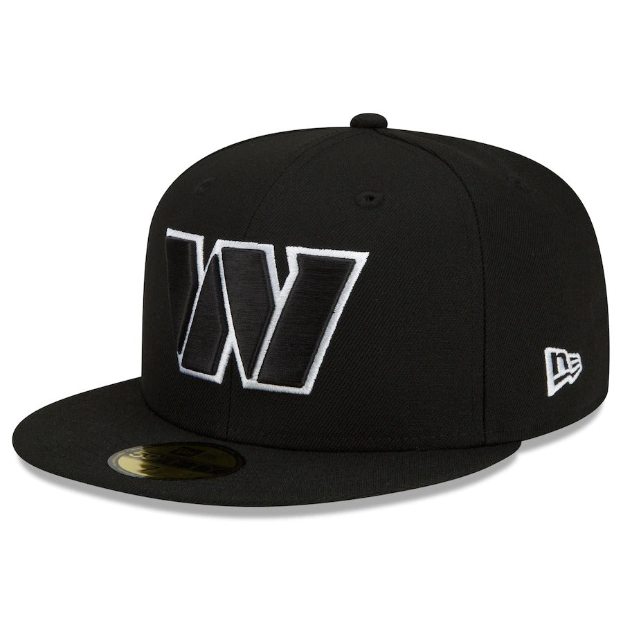 New Era Washington Commanders Black B-Dub 59FIFTY Fitted Hat