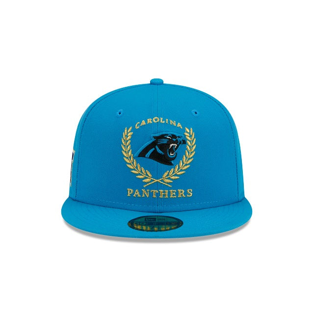 New Era Carolina Panthers Gold Classic 59fifty Fitted Hat