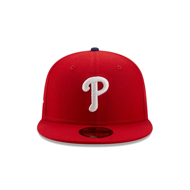 New Era Philadelphia Phillies 2008 Logo History 59FIFTY Fitted Hat