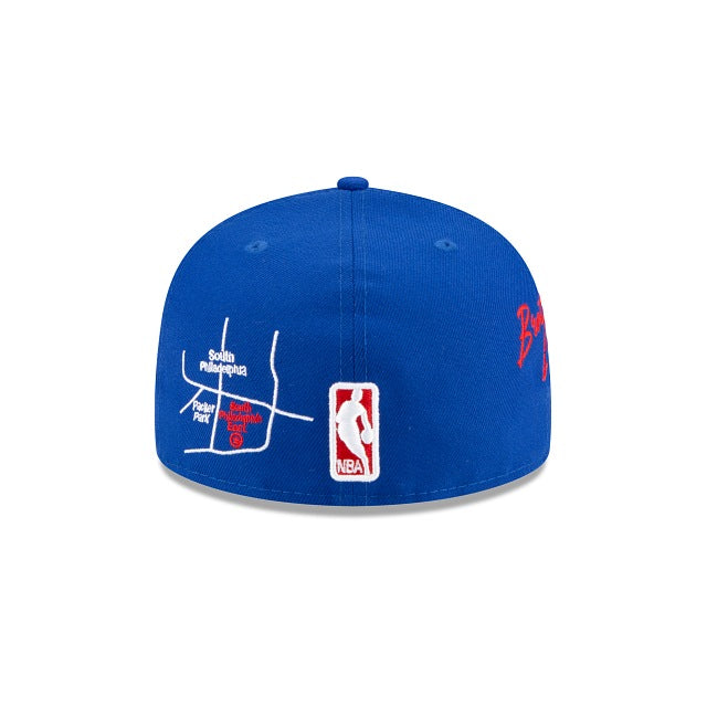 New Era Philadelphia 76ers City Transit 2021 59FIFTY Fitted Hat