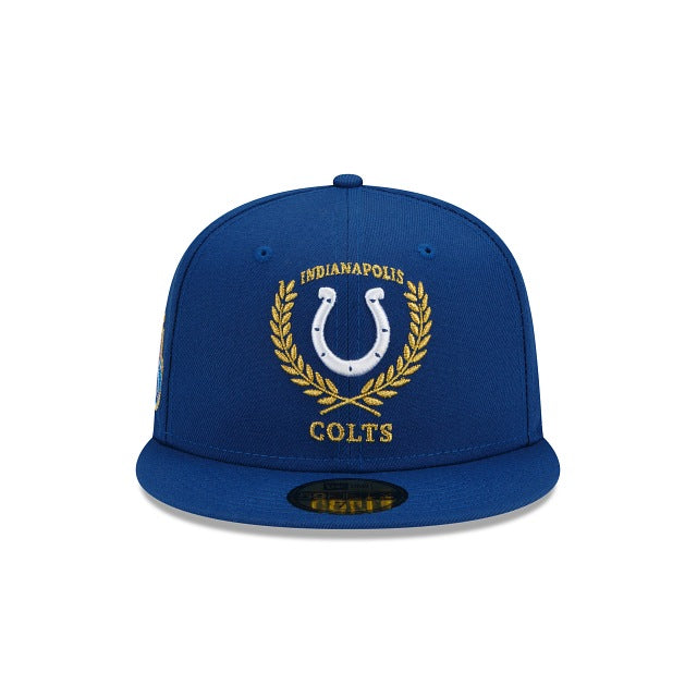 New Era Indianapolis Colts Gold Classic 59fifty Fitted Hat