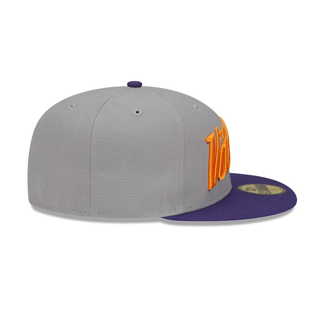 New Era Phoenix Suns City Edition Gray 2022 59FIFTY Fitted Hat