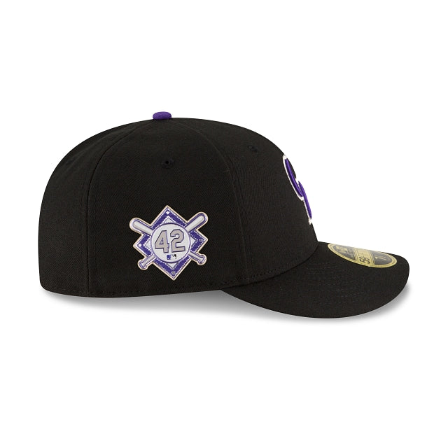 New Era Colorado Rockies Jackie Robinson Day Low Profile 2022 59FIFTY Fitted Hat