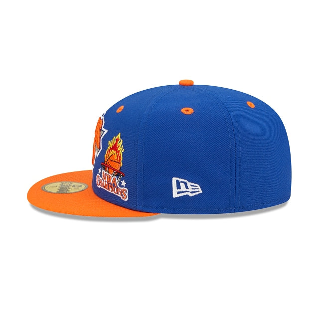 New Era New York Knicks Fire 2022 59FIFTY Fitted Hat