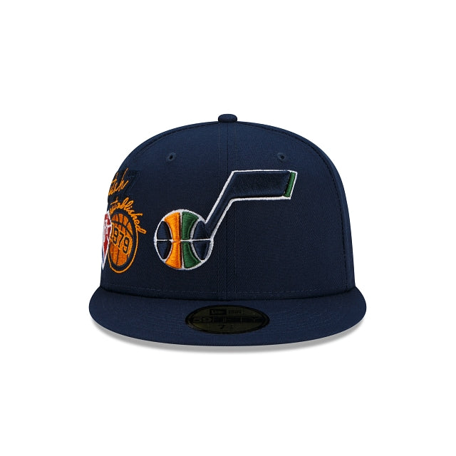 New Era Utah Jazz Back Half 2022 59FIFTY Fitted Hat