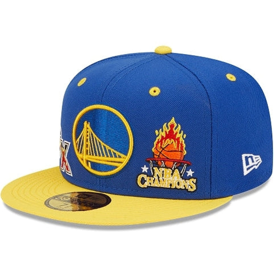 New Era Golden State Warriors Fire 2022 59FIFTY Fitted Hat