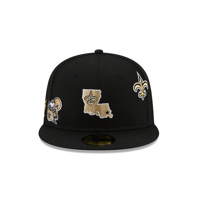 New Era 	Just Don X New Orleans Saints 59fifty Fitted Hat