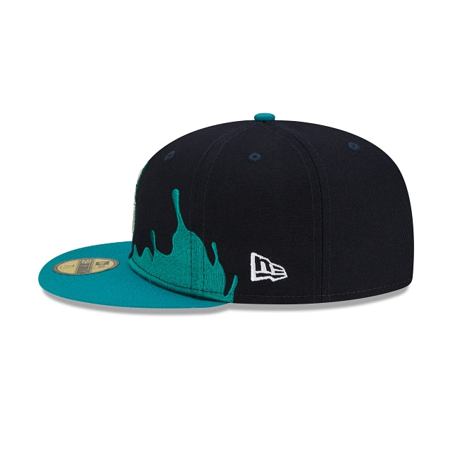 New Era Seattle Mariners Drip Front 59fifty Fitted Hat