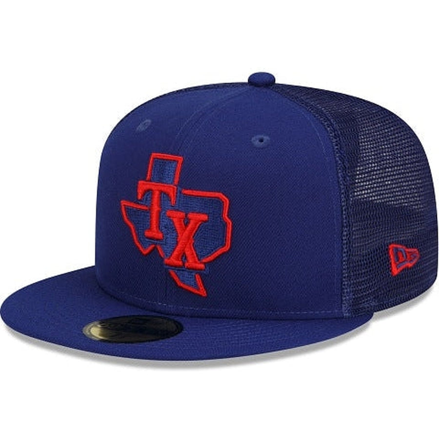 New Era Texas Rangers 2023 Batting Practice 59FIFTY Fitted Hat