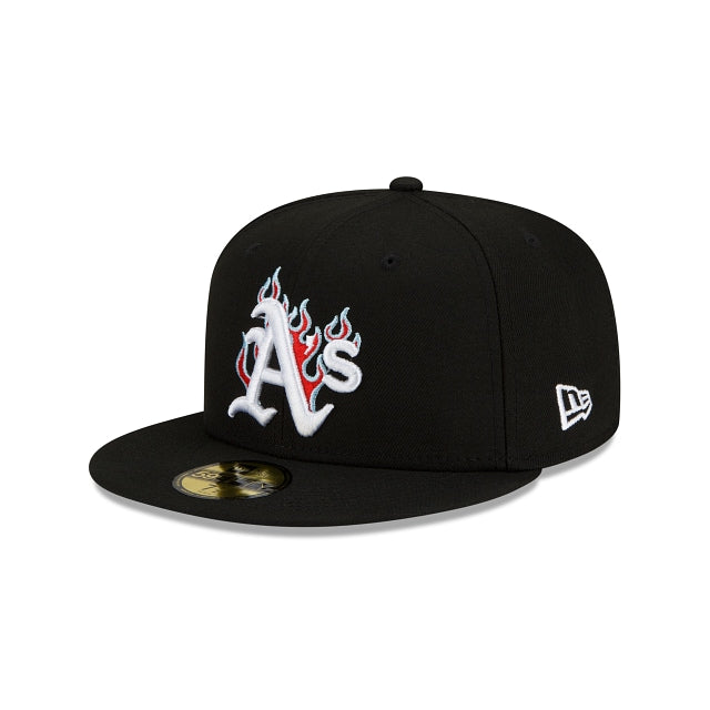 New Era Oakland Athletics Team Fire 59fifty Fitted Hat