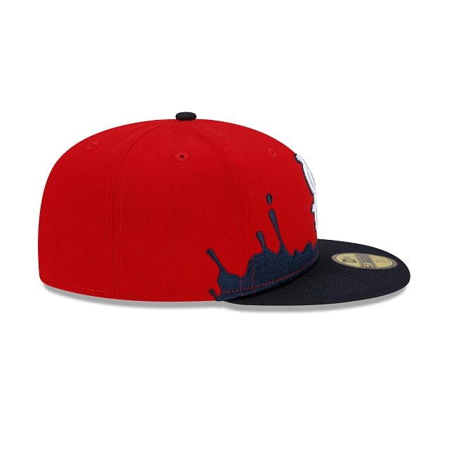 New Era St. Louis Cardinals Drip Front 59fifty Fitted Hat