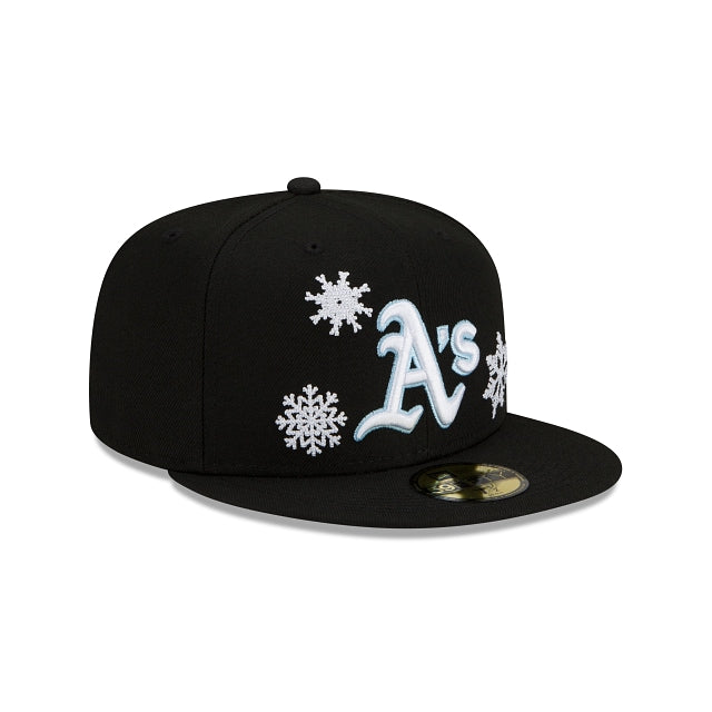 New Era Oakland Athletics 2021 Snow 59FIFTY Fitted Hat