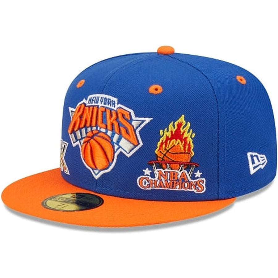 New Era New York Knicks Fire 2022 59FIFTY Fitted Hat