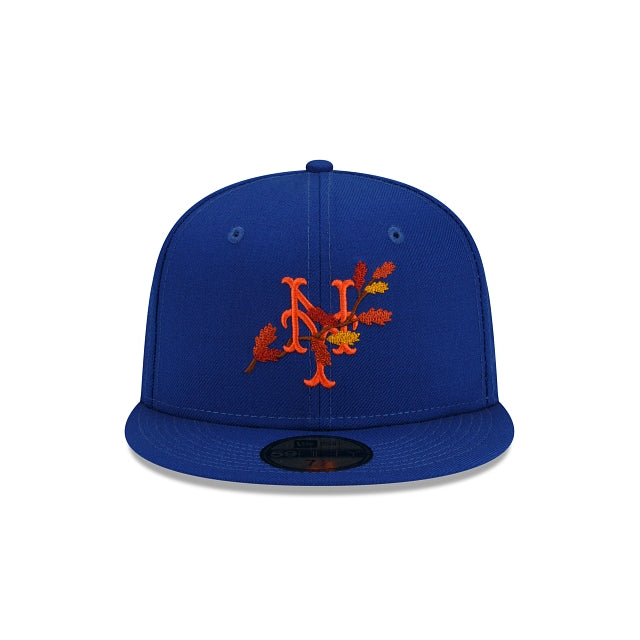 New Era New York Mets Leafy Front 59Fifty Fitted Hat