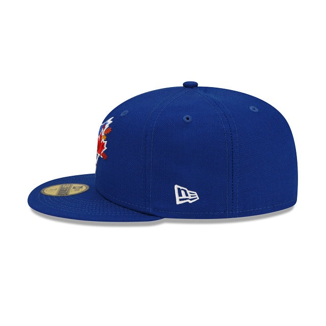 New Era Toronto Blue Jays Leafy Front 59Fifty Fitted Hat