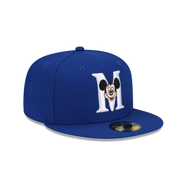 New Era Mickey Mouse Letterman Royal Blue/White 2021 59FIFTY Fitted Hat