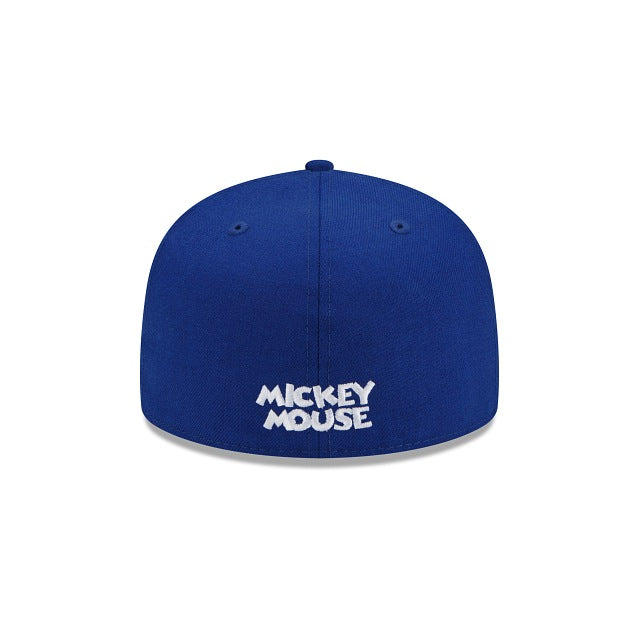 New Era Mickey Mouse Letterman Royal Blue/White 2021 59FIFTY Fitted Hat