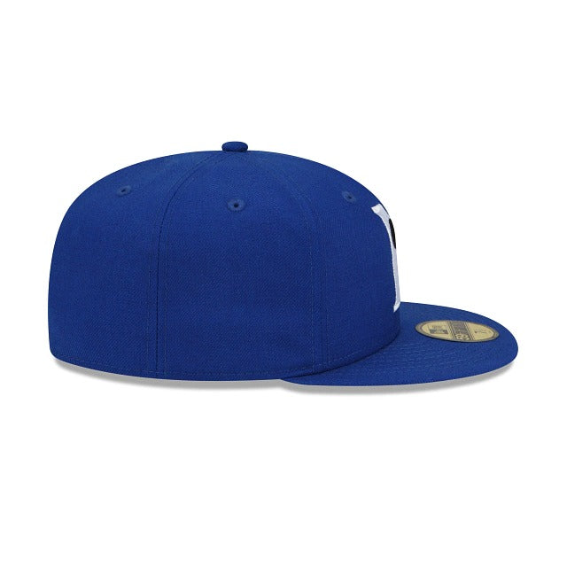 New Era Mickey Mouse Letterman Royal Blue/White 2021 59FIFTY Fitted Hat