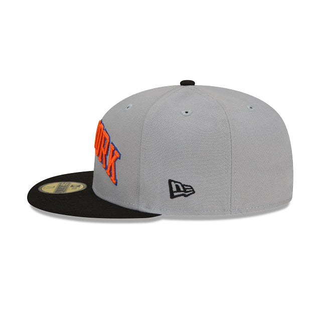 New Era New York Knicks City Edition Gray 2022 59FIFTY Fitted Hat