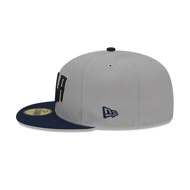 New Era New Orleans Pelicans City Edition Gray 2022 59FIFTY Fitted Hat