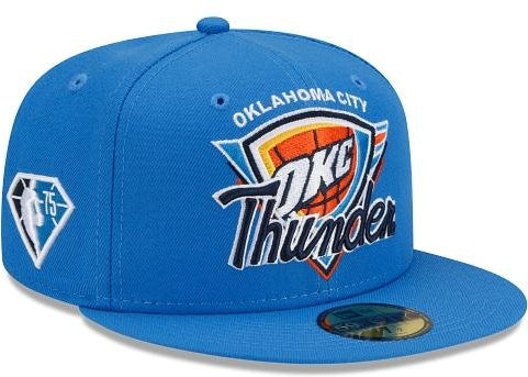 New Era Oklahoma City Thunder Tip Off 2021 59FIFTY Fitted Hat