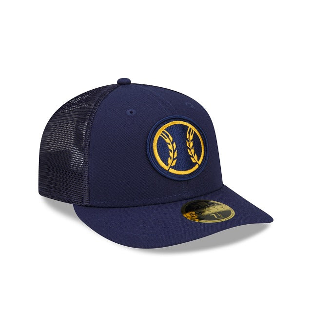 New Era Milwaukee Brewers 2023 Batting Practice Low Profile 59FIFTY Fitted Hat